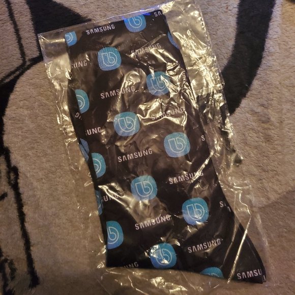 NEW Samsung Promo Black Dress Socks Promotional - Picture 1 of 2